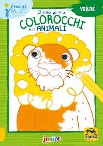 Il Mio Primo Colorocchi degli Animali Verde - Libro