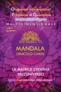 Mandala Oracolo Cards - Gate Mandala 144 - Box Carte + Libretto