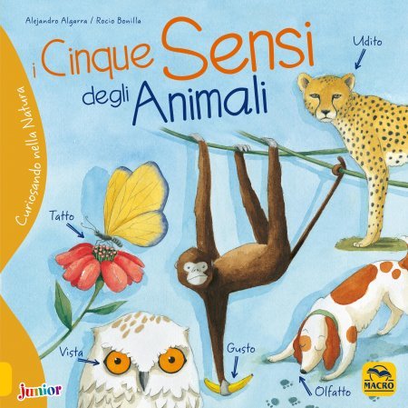 I Cinque Sensi degli Animali USATO - Libro