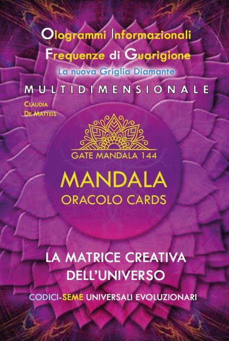 Mandala Oracolo Cards - Gate Mandala 144 - Box Carte + Libretto